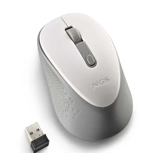 Rato Rf Wireless Ótico Dew 1600dpi Branco - Ngs