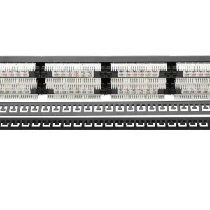 Digitus Cat 6, Cl. E, Rj-45, Preto, Aço Galvaniza.