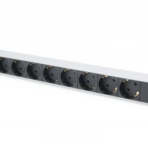 Digitus 8-Outlet Strip, Preto, 2 M, 50 - 60 Hz, 8.