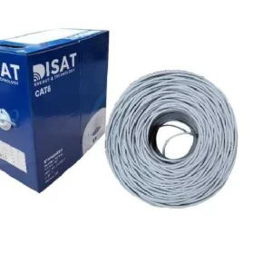 Cabo Utp Cat6 Cu 23awg Lszh 305m / Rl Cinza