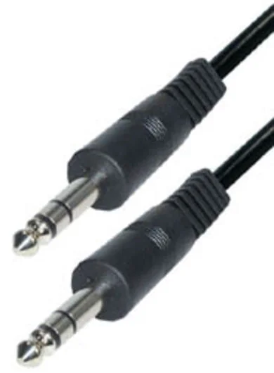 Cabo Jack Macho 6.3 Mm Stereo P/ Jack Macho 6.3 St