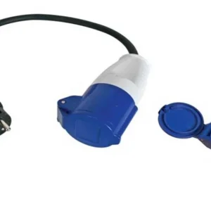 Cabo com Adaptador Ficha Schuko / Tomada Cee