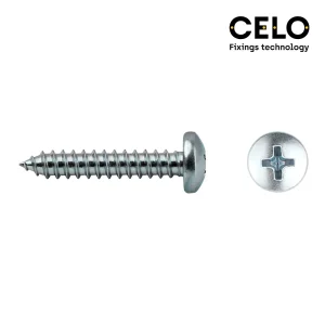 Caixa 250 Uni. Parafuso Chapa Cabeça de Queijo Ph.