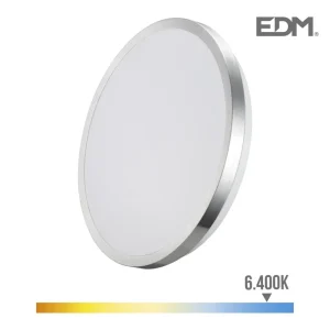 Aplique Super.Led 12w 800 Lumen 6.400k Moldura Cr.