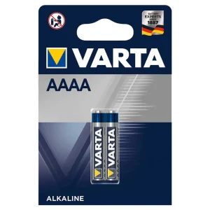 Pilha Alcalina AAAA Lr8d425 1.5v 2x Blister Varta
