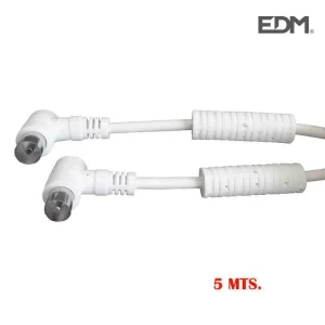 Prolongador Tv/Video Curvo com Filtro 9,5mm 5m Emb