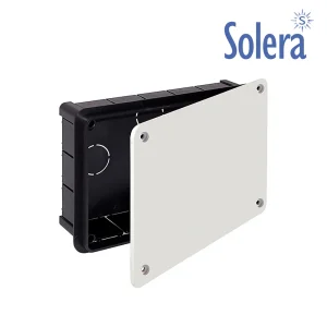 Caixa Quadrada 200x130x60mm com Parafusos Retract.