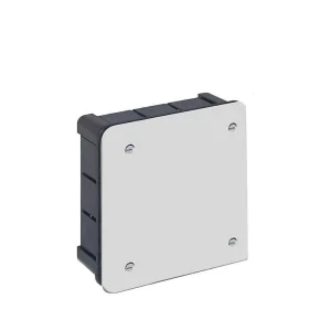 Caixa Quadrada 100x100x45mm com Parafusos Solera