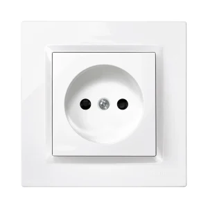 Plug Bipolar Branco com Quadro