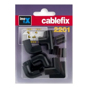 Acessórios Sortidos Cablefix 2201 Preto Kit de 10
