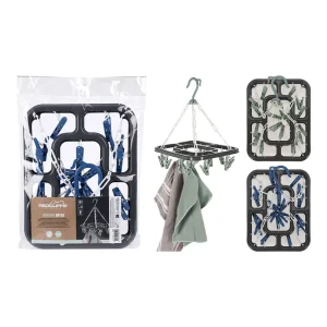 Estendal Dobrável 18 Molas Cores Sortidas