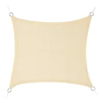 Toldo de Vela Quadrado Bege 5 X 5 M