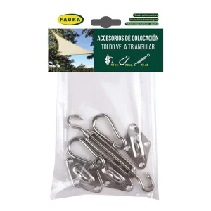 Acessorios de Instalacao para Toldo de Vela Trian.
