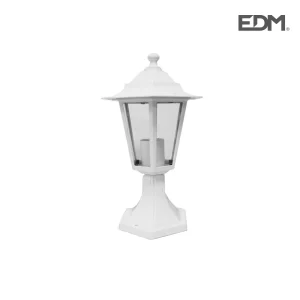 Candeeiro Aluminio e Vidro Tipo Farol para Muro 38