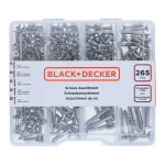 Sortido de Parafusos Torx 265 Peças Black+Decker