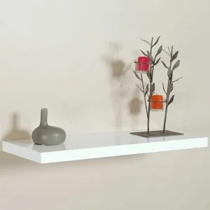 Estante com Fixação Invisível 80x25 Branco