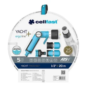 Kit Mangueira Yacht de 12.5mmx20m Cellfast
