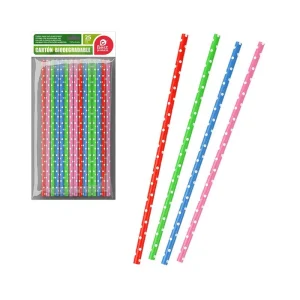 Saco 25un Palhinhas Cores Sortidos Papelão Best Pr