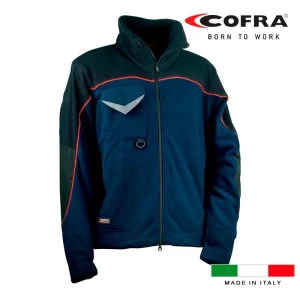 Casaco Forro Polar Rider Azul Marinho Preto Cofra