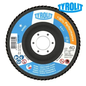 Disco de Lâminas 27cla 125x22,23 Za40q-B.Tyrolit