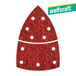 Pack 10 Lixas Adesivas, Corindon Grao 120 Perfurad