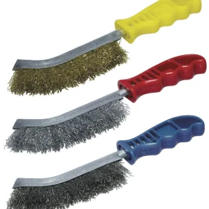 Jogo de 3 Escovas Manuais 213800 Wolfcraft