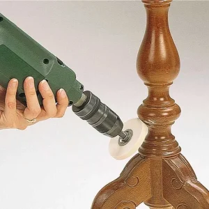 Disco de Polimento de Feltro. Berbequim  10mm. Ø.