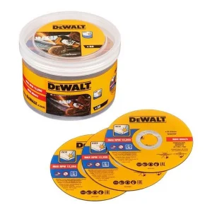 Balde de 50 Discos de 125mm X 1mm Dewalt