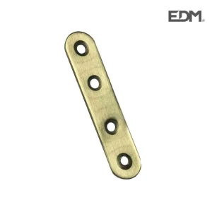 Placa de Uniao Aço Inox 80x19x2mm