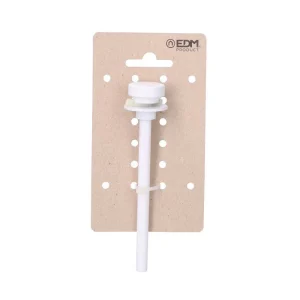 Segurança do Obturador Branco Metálico No Cartão .