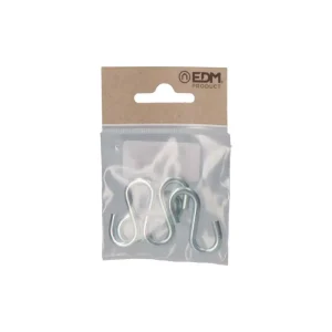 Pack 4un Gancho em Forma de S 40 Zinco