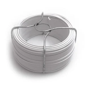 Arame Plastificado Branco Nº 6 - 1,40mmx50mts - 24
