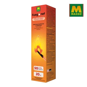 Fósforo Largo 20cm 50 Unid