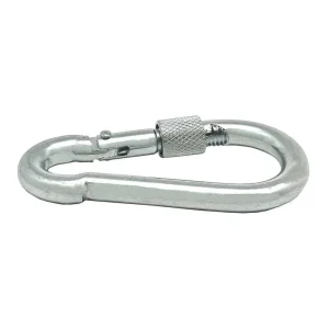 Mosquetao Bombeiro com Fechadura Msq02 Aco Galv.