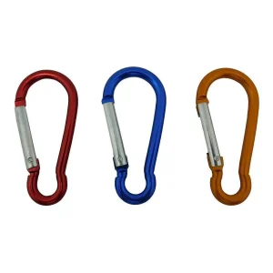 Mosquetao Msq04 Aluminio Varias Cores 8 X 80 Mm