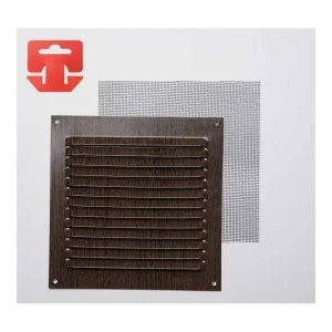 Grelha Anti-Mosquito Aluminio 0.6 Imit Wenge 150x1