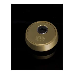 Escudo Es700l. Acabamento em Latão. 61mm. Ifam