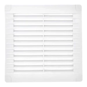 Grelha de Ventilação Quadrada com Plugues e Mosqu.