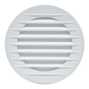 Grelha de Ventilação Redonda Embutida com Mosquit.