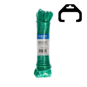 Rolo Plastico Revestido 15mts Verde