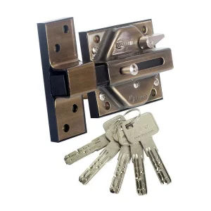 Trinco de Alta Segurança 7930r Acabamento Bronze .