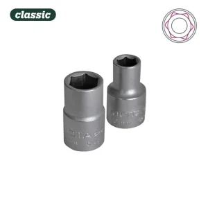 Chave de Caixa Sextavada Encaixe 1/2' de 19mm E619