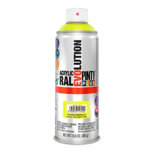 Tinta em Spray Pintyplus 520cc Amarelo Fluorescent