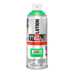 Tinta em Spray Pintyplus Evolution 520cc Fluor.Ver