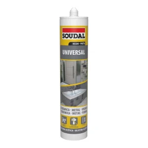 Silicone Universal Preto 280ml Soudal