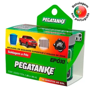 Pegatanke Epoxico Classico Preto 44g Portugues