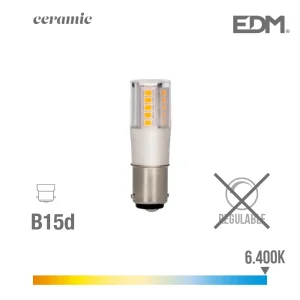 Lâmpada Bayoneta LED B15d 5.5w 650 Lm 6400k