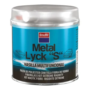 Massa Poliéster Metal-Lyck 250gr. Krafft