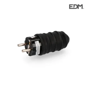 Ficha de Borracha 16a T/Tl 4,8mm Retractilada