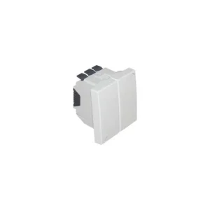 Botão Duplo Comutação Persiana - 2 Mód Branco